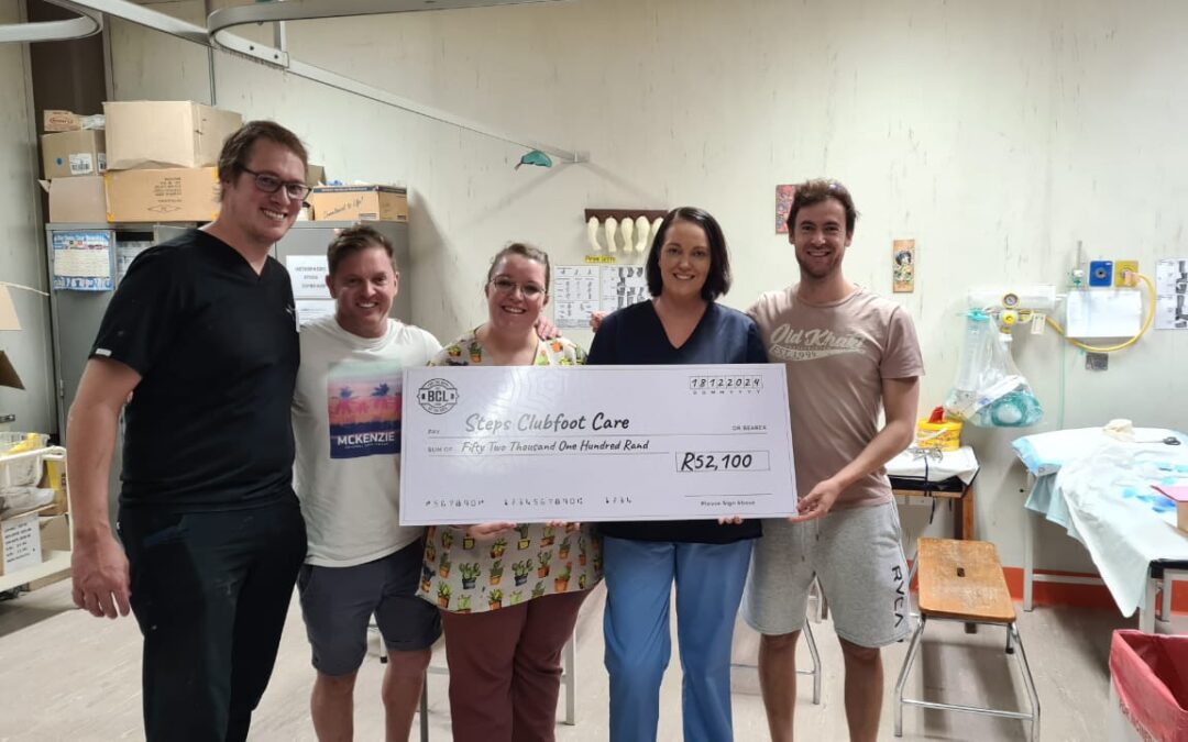 Boys Christmas Lunch Raises R52,700 for Steps Clubfoot Care – Our Biggest Year Yet